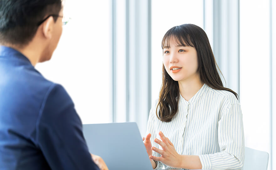 「経理・会計プロスタッフの的確なマッチング」イメージ写真